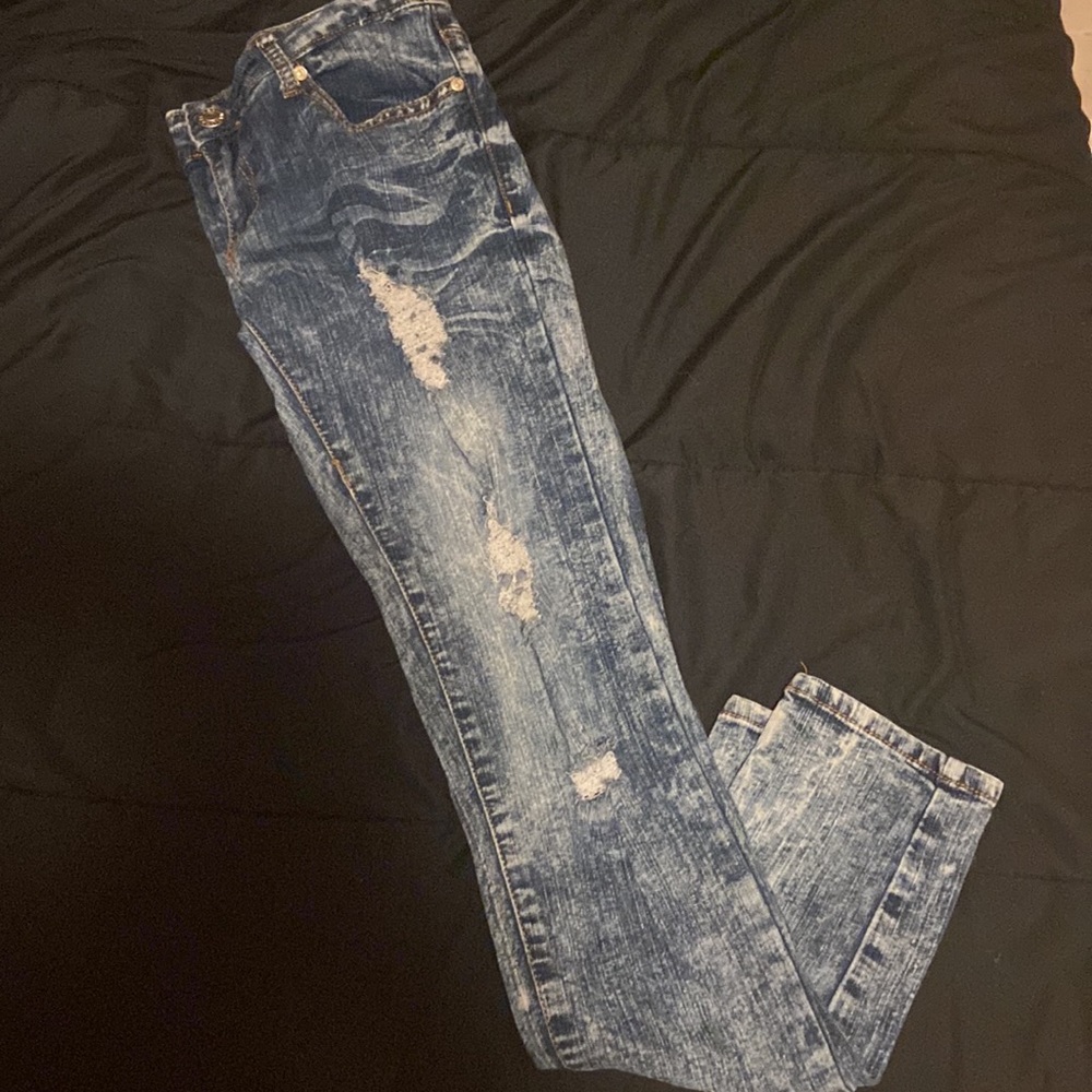 Blue Ripped jeans